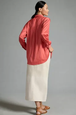 By Anthropologie Relaxed Buttondown -Fashion Clothing Shop 4110370060060 065 b3