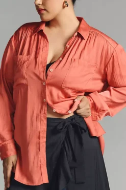 By Anthropologie Relaxed Buttondown -Fashion Clothing Shop 4110370060060 065 c4