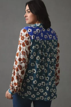 The Paz Buttondown Shirt By Maeve -Fashion Clothing Shop 4110652010025 702 c2