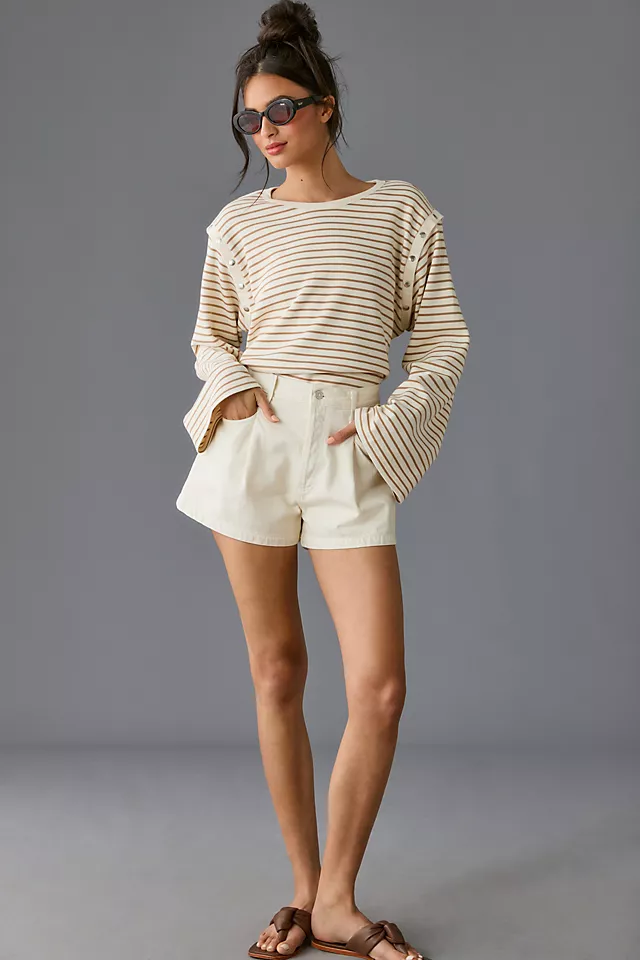 Maeve Slouchy Striped Long-Sleeve Tee 6 Maeve Slouchy Striped Long-Sleeve Tee - Image 4