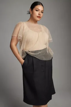 Sarah Hann Jody Sheer Top