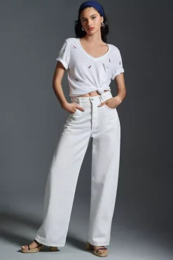 T.La Classic V-Neck Tee -Fashion Clothing Shop 4112609690111 000 b4