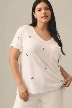 T.La Classic V-Neck Tee -Fashion Clothing Shop 4112609690111 000 c4