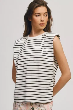 Maeve Boxy Muscle Tee -Fashion Clothing Shop 4112634430005 018 b3