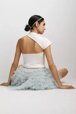 By Anthropologie One-Shoulder Cutout Top -Fashion Clothing Shop 4112920000020 011 b3