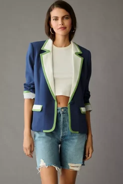 Maeve Colorblock Blazer