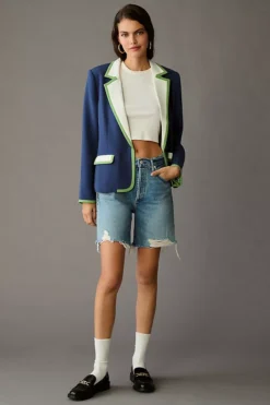 Maeve Colorblock Blazer -Fashion Clothing Shop 4115368730005 041 b3