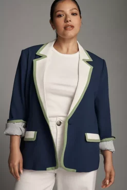 Maeve Colorblock Blazer -Fashion Clothing Shop 4115368730005 041 c