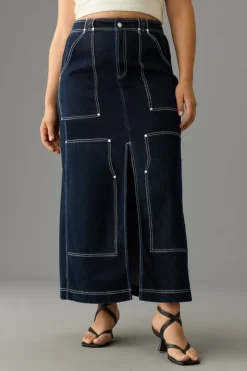 Pilcro Carpenter Maxi Skirt -Fashion Clothing Shop 4120370060091 091 c2