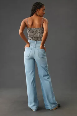 Joe's Jeans The Kate High-Rise Wide-Leg Jeans 9 Joe's Jeans The Kate High-Rise Wide-Leg Jeans -Fashion Clothing Shop 4122040760141 092 b5