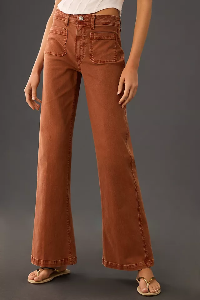 Paige Leenah High-Rise Wide-Leg Jeans 4 Paige Leenah High-Rise Wide-Leg Jeans - Image 2