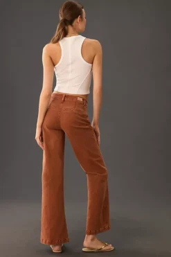 Paige Leenah High-Rise Wide-Leg Jeans 10 Paige Leenah High-Rise Wide-Leg Jeans -Fashion Clothing Shop 4122057270584 081 b4