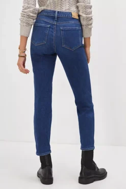 Paige Brigitte Mid-Rise Slim Boyfriend Jeans -Fashion Clothing Shop 4122057270593 091 b4