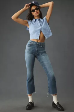 Citizens Of Humanity Isola Mid-Rise Crop Bootcut Jeans