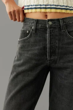 AGOLDE Fran Low-Slung Easy Straight-Leg Jeans -Fashion Clothing Shop 4122225550710 003 b7