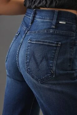 MOTHER The Hustler Roller Sneak Jeans -Fashion Clothing Shop 4122261180615 091 b6