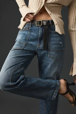 The Wanderer Low-Rise Relaxed Jeans By Pilcro -Fashion Clothing Shop 4122289310032 093 b3