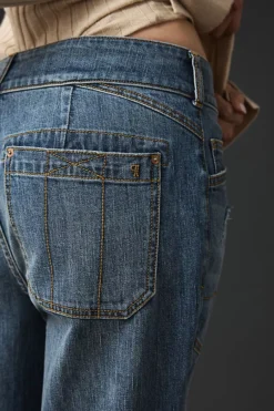 The Wanderer Low-Rise Relaxed Jeans By Pilcro -Fashion Clothing Shop 4122289310032 093 b5