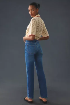 Pilcro Mid-Rise Straight Jeans -Fashion Clothing Shop 4122527680017 091 b3