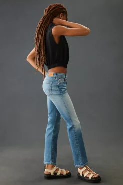 Edwin Lark Ankle Mid-Rise Cropped Flare Jeans -Fashion Clothing Shop 4122656670097 093 b4