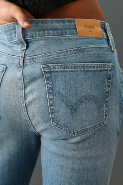 Edwin Lark Ankle Mid-Rise Cropped Flare Jeans -Fashion Clothing Shop 4122656670097 093 b6