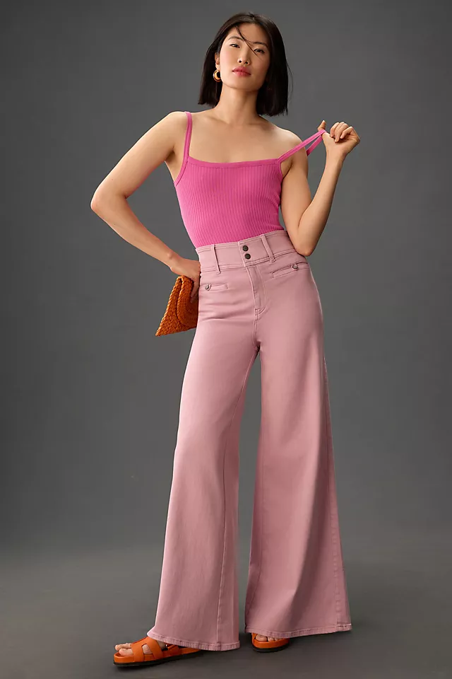 Pilcro High-Rise Wide-Leg Trouser Jeans 3 Pilcro High-Rise Wide-Leg Trouser Jeans