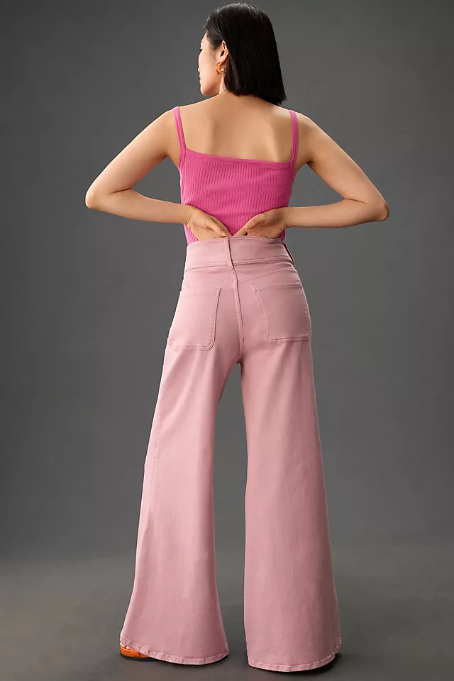 Pilcro High-Rise Wide-Leg Trouser Jeans 6 Pilcro High-Rise Wide-Leg Trouser Jeans - Image 4
