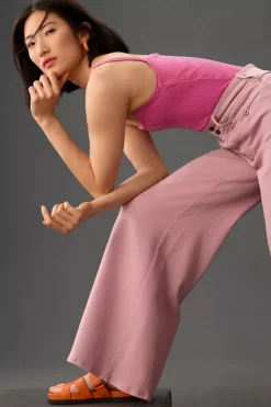 Pilcro High-Rise Wide-Leg Trouser Jeans 11 Pilcro High-Rise Wide-Leg Trouser Jeans -Fashion Clothing Shop 4122900970133 066 b5