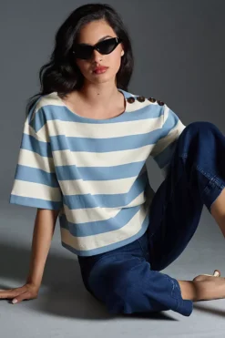 The Skipper High-Rise Crop Wide-Leg Jeans -Fashion Clothing Shop 4122900970147 091 b