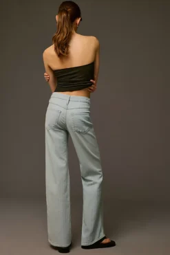 AMO Georgia High-Rise Wide-Leg Split Flare Jeans -Fashion Clothing Shop 4122925890038 092 b4