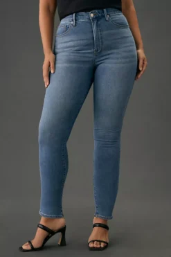Good American Good Waist High-Rise Skinny Jeans -Fashion Clothing Shop 4122927100088 091 c2