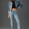 Good American Good Legs Low-Rise Flare Jeans -Fashion Clothing Shop 4122927100120 092 b