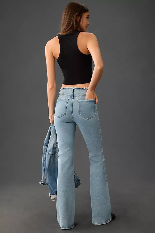 Good American Good Legs Low-Rise Flare Jeans 7 Good American Good Legs Low-Rise Flare Jeans - Image 5