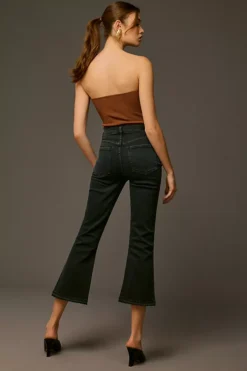 Le Jean Bella High-Rise Crop Flare Jeans -Fashion Clothing Shop 4122929230002 001 b3