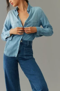 Le Jean Virginia High-Rise Wide-Leg Jeans -Fashion Clothing Shop 4122929230005 091 b3