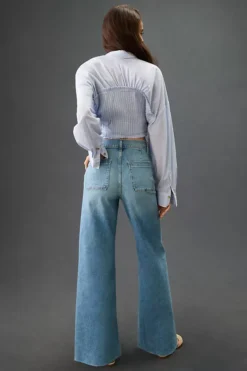 Favorite Daughter The Mischa Super High-Rise Wide-Leg Jeans 9 Favorite Daughter The Mischa Super High-Rise Wide-Leg Jeans -Fashion Clothing Shop 4122929840046 092 b3