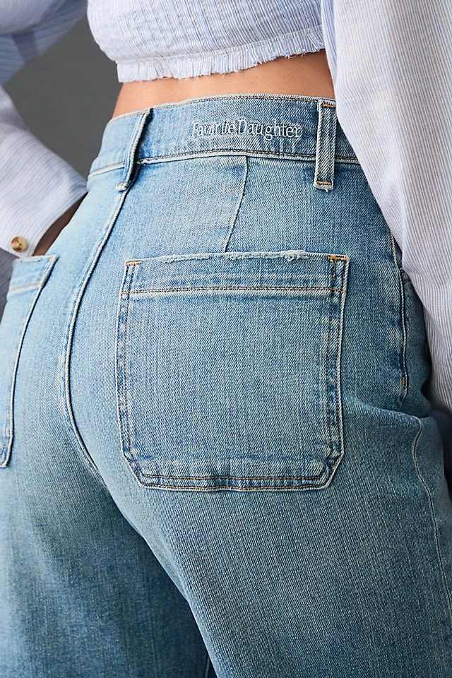 Favorite Daughter The Mischa Super High-Rise Wide-Leg Jeans 7 Favorite Daughter The Mischa Super High-Rise Wide-Leg Jeans - Image 5