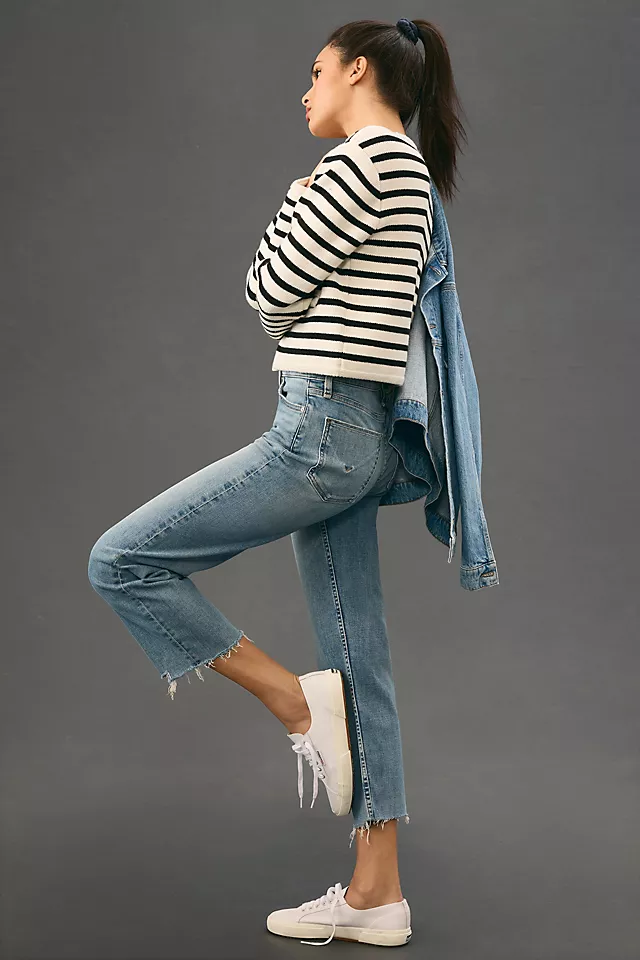 Hudson Remi High-Rise Crop Straight-Leg Jeans 5 Hudson Remi High-Rise Crop Straight-Leg Jeans - Image 3