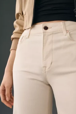 Fidelity Denim Malibu Crop Wide-Leg Jeans -Fashion Clothing Shop 4122933760042 011 b4