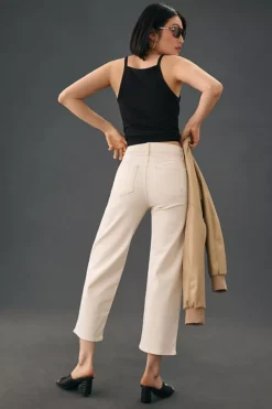 Fidelity Denim Malibu Crop Wide-Leg Jeans -Fashion Clothing Shop 4122933760042 011 b5