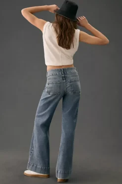 Fidelity Denim Aloe Mid-Rise Flare Jeans -Fashion Clothing Shop 4122933760051 093 b6