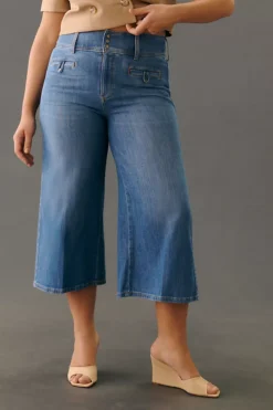 Pilcro Wide-Leg Crop Trouser Jeans -Fashion Clothing Shop 4122936620007 093 c2