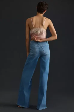 Frame Le Palazzo High-Rise Wide-Leg Jeans 9 Frame Le Palazzo High-Rise Wide-Leg Jeans -Fashion Clothing Shop 4122941520078 093 b4