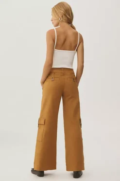 Pilcro Mid-Rise Wide-Leg Cargo Pants 10 Pilcro Mid-Rise Wide-Leg Cargo Pants -Fashion Clothing Shop 4123382010127 027 b3