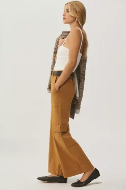 Pilcro Mid-Rise Wide-Leg Cargo Pants 11 Pilcro Mid-Rise Wide-Leg Cargo Pants -Fashion Clothing Shop 4123382010127 027 b4