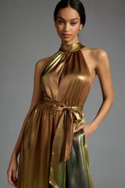 Hutch Halter Wide-Leg Jumpsuit -Fashion Clothing Shop 4123464030077 090 b3