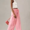 By Anthropologie Drawstring Wide-Leg Parachute Pants 1 By Anthropologie Drawstring Wide-Leg Parachute Pants -Fashion Clothing Shop 4123527680012 066 b