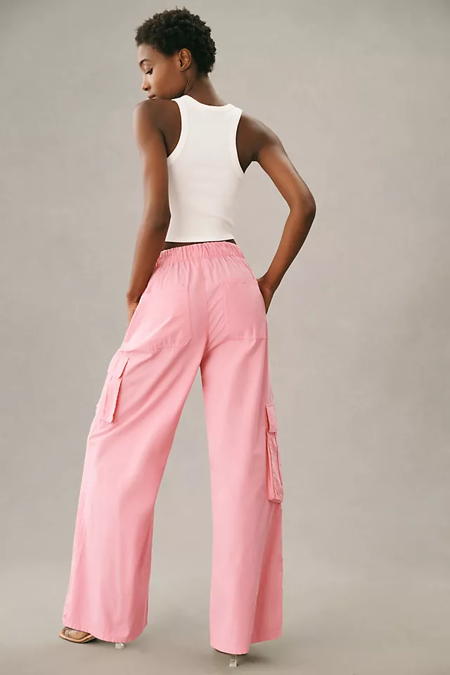 By Anthropologie Drawstring Wide-Leg Parachute Pants 5 By Anthropologie Drawstring Wide-Leg Parachute Pants - Image 3