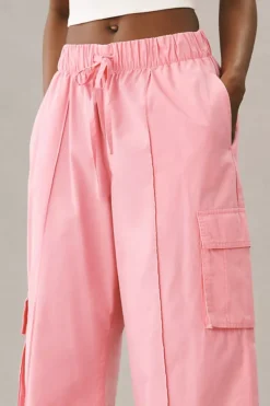 By Anthropologie Drawstring Wide-Leg Parachute Pants 9 By Anthropologie Drawstring Wide-Leg Parachute Pants -Fashion Clothing Shop 4123527680012 066 b4