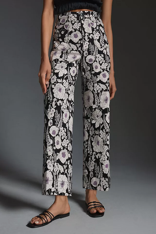 The Colette Cropped Wide-Leg Pants By Maeve 4 The Colette Cropped Wide-Leg Pants By Maeve - Image 2